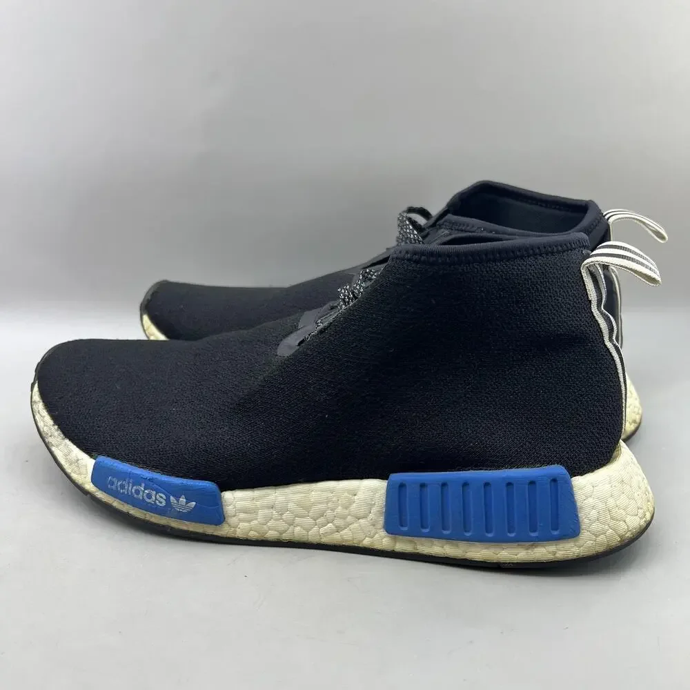 Adidas NMD C1 Porter Japan Shoes Men Size 10.5 Black Blue Comfort Low Sneakers